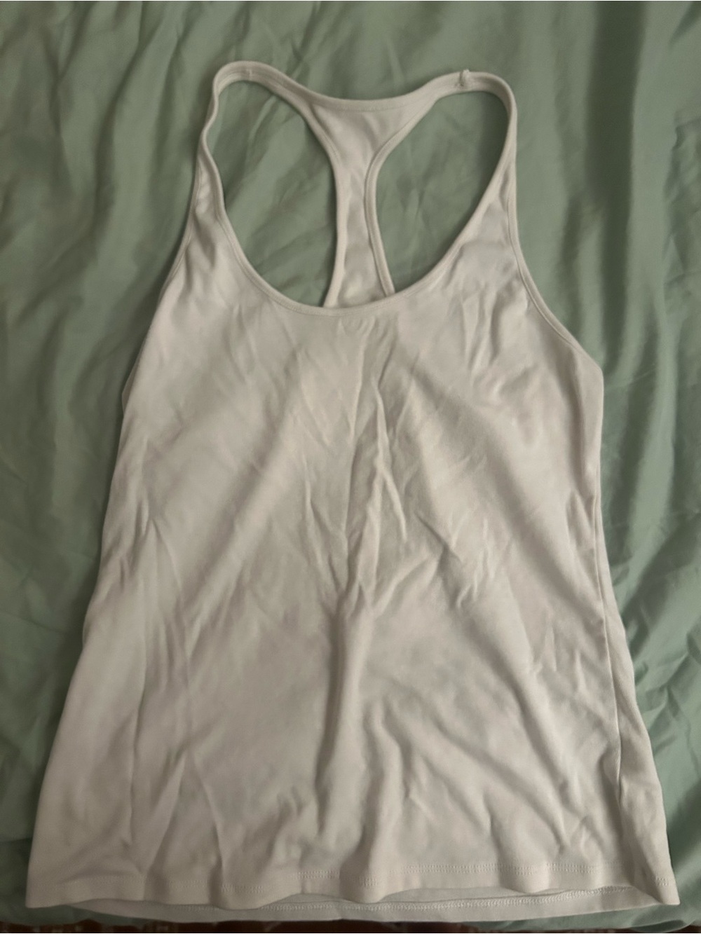 Breathable Lightweight White Tank